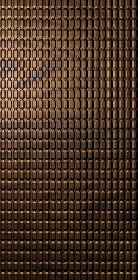WALL PANEL - K-15 Geometric Hexagon Textured Interior Design 3D Model